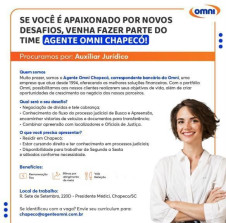 Auxiliar jurídico - Financeira