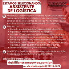 ASSISTENTE DE LOGÍSTICA