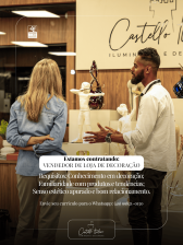 VENDEDORA DE LOJA DE DECORAÇÃO