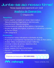 ANALISTA DE OPERAÇÕES