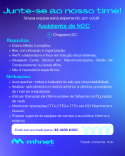 ASSISTENTE DE NOC