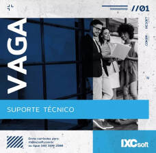 Vaga para Suporte Técnico