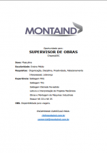 Supervisor de Mecãnica (soldador)