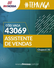 ASSISTENTE DE VENDAS