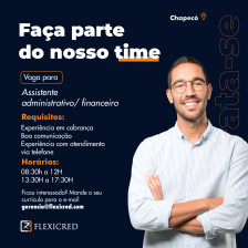 ASSISTENTE ADMINISTRATIVO/ COBRANÇA