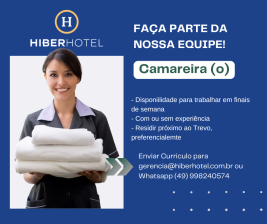 CAMAREIRA DE HOTEL